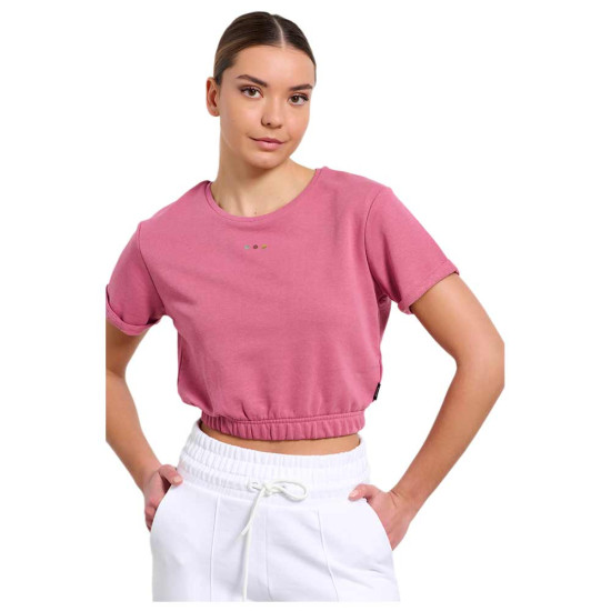 Bodytalk Γυναικεία κοντομάνικη μπλούζα Cropped